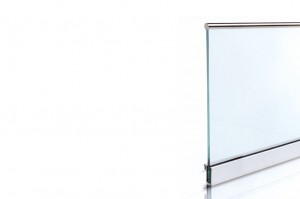 Glazen balustrade
